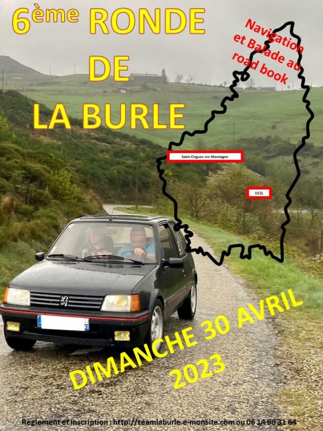 [07] 30/04/2023 -  6ème Ronde de la Burle  Affich36