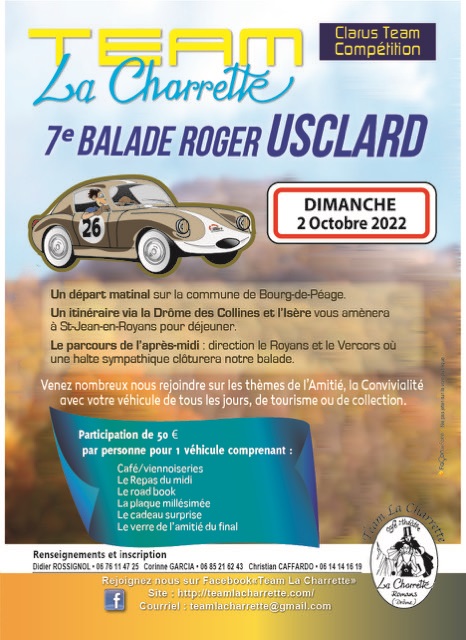 [26] 02/10/2022 7ème Balade ROGER USCLARD Balade13