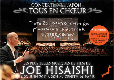 Concert Joe Hisaishi au Zenith de Paris 20110510