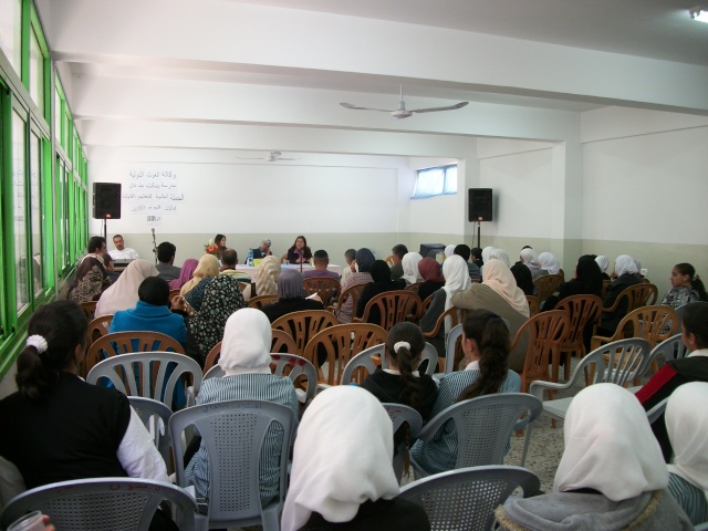 فعاليات اليوم الكبير في مدرسة بنات بيت عنان (الحملة العالمية لتعليم الفتيات) Ouuoo285