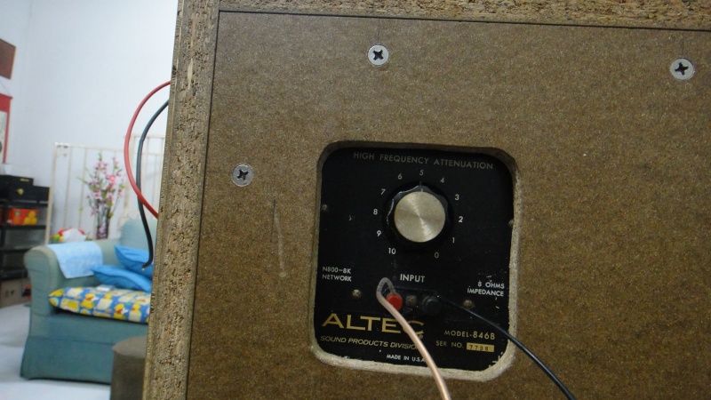 Altec lansing 846 B hor speaker (Used)SOLD Dsc00731