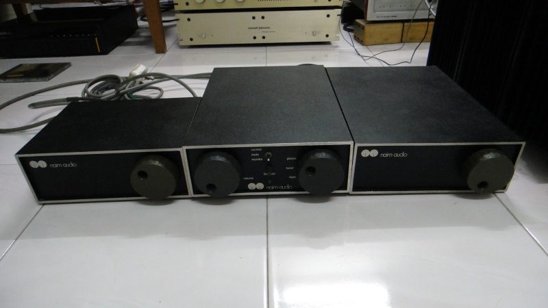 Naim audio nac 42s pre amp , nap 110 power amp & snaps power supply (Used)SOLD Dsc01027