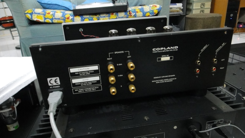 Copland CTA 501 valve power amp (Used)SOLD Dsc01030