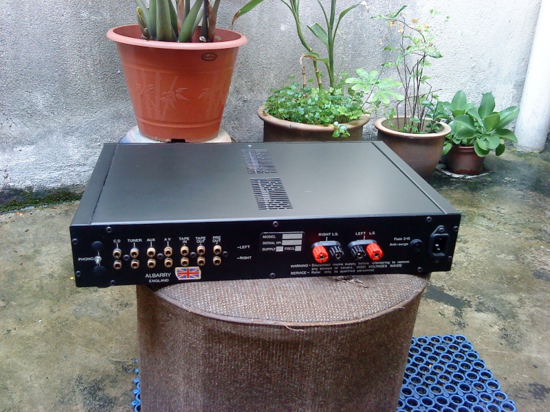 Albarry PP 1 integrated amp (Used)SOLD Dsc03051