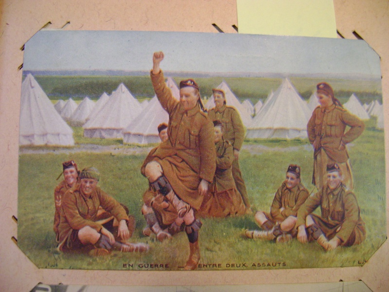 Quelques cartes postales de l'armée britannique. Dsc04820
