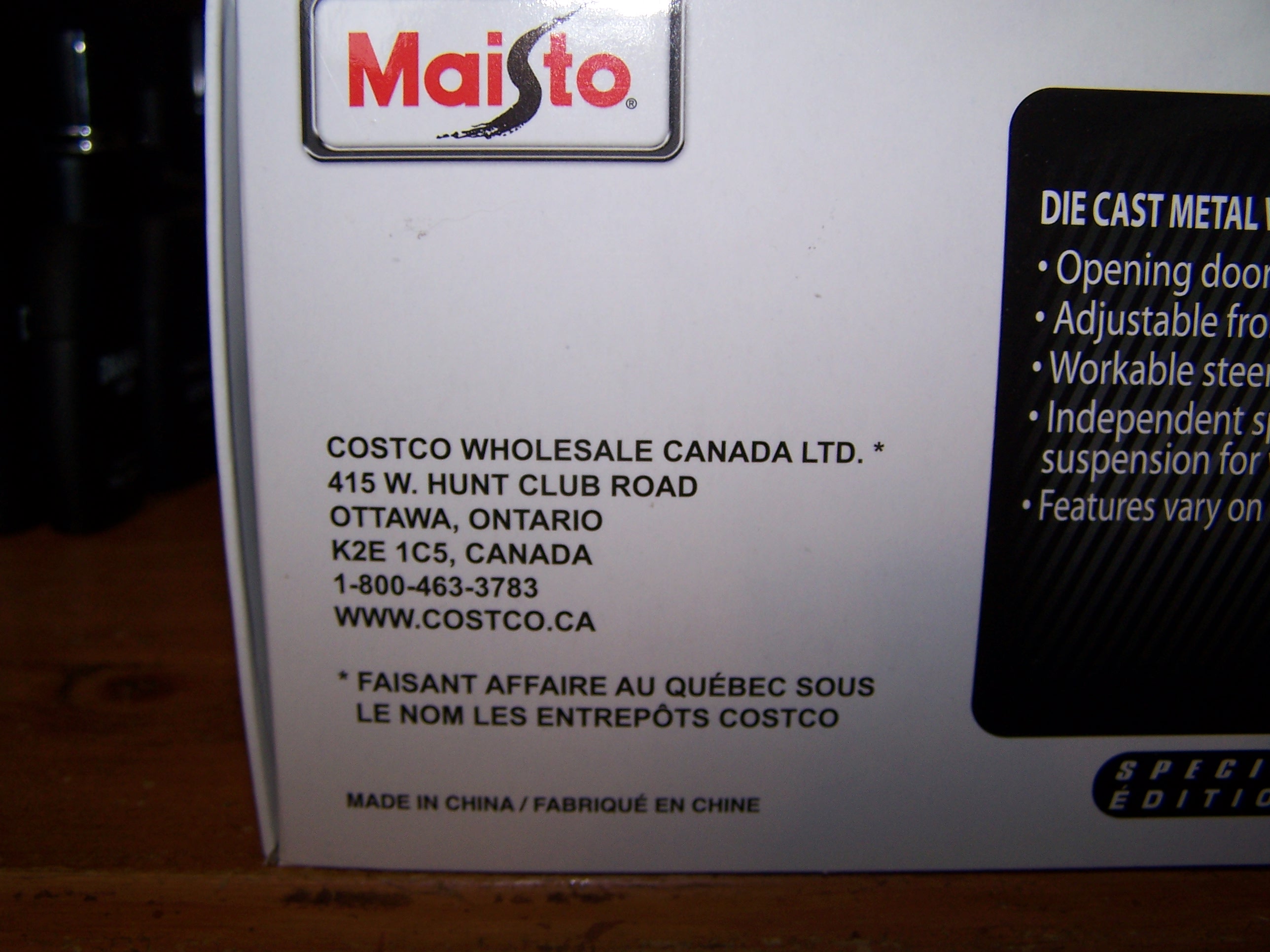 Des diecasts auraient été vu au Costco, en ce mardi 16 novembre... 100_6334