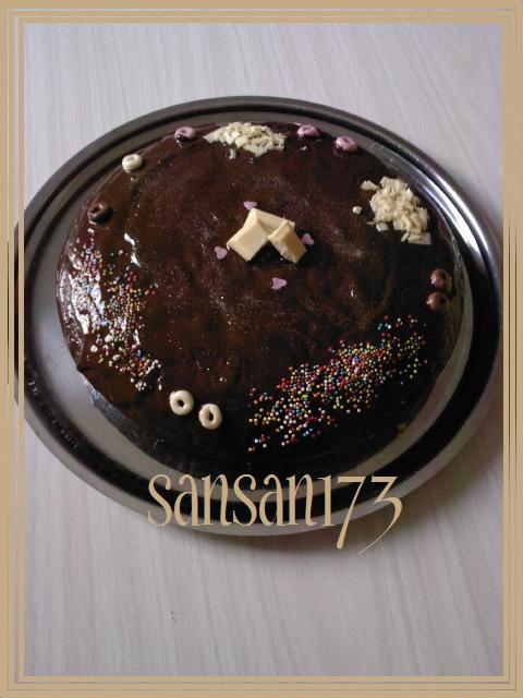gâteau au chocolat blanc Photo025