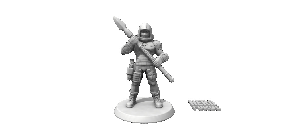 4e Stargate campaign Hero Forge Figures Nathan10