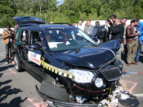 Successful Safety Day at Škoda Auto Polygon  Crash_15