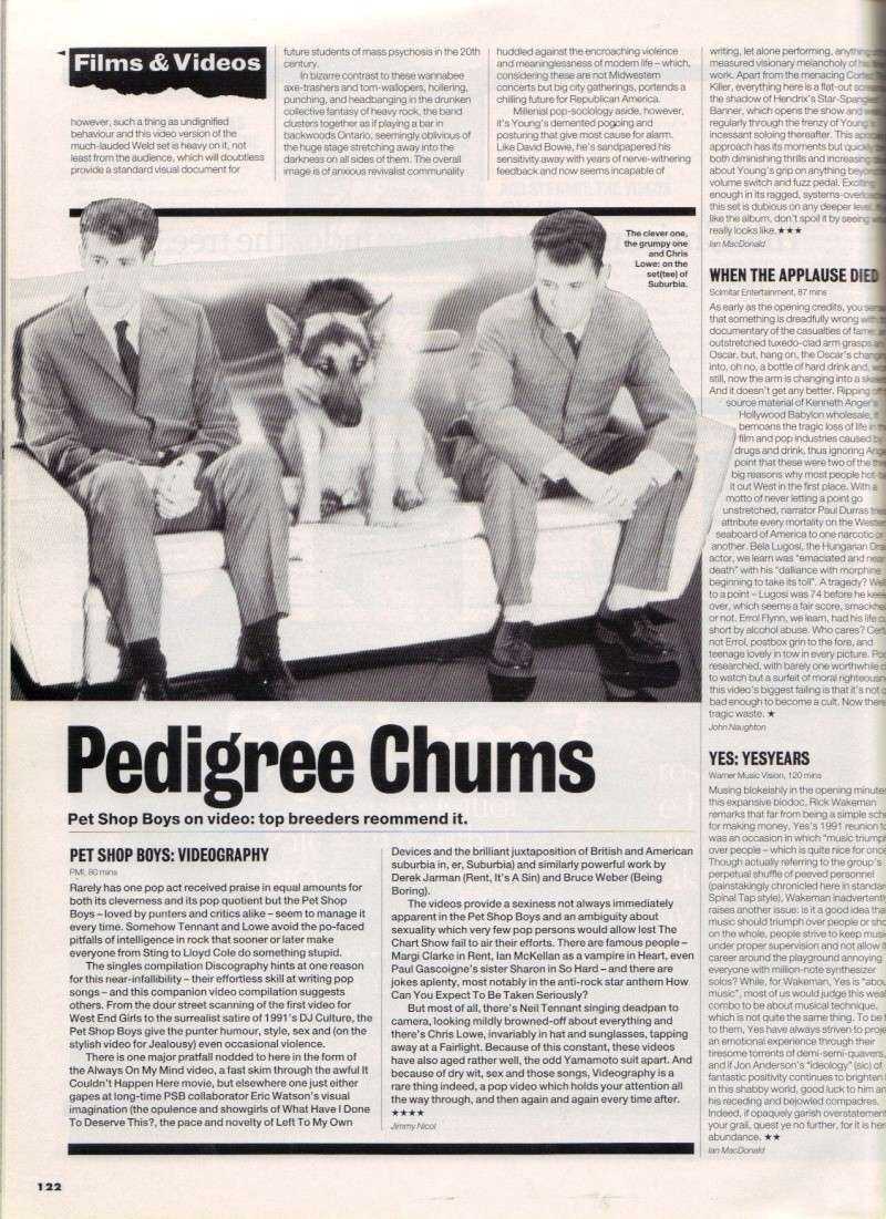 Pet Shop Boys - Presse 27-09-18