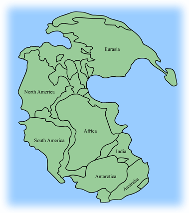 كيف كانت الارض قديما Pangea10