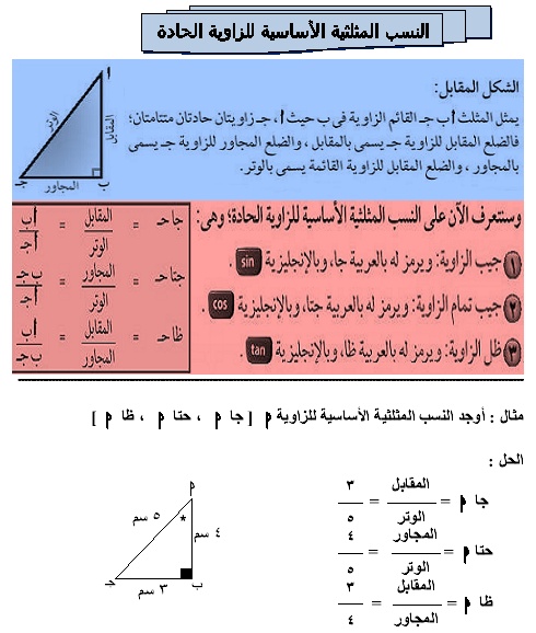 درس حساب المثلثات للصف الثالث  3_bmp12
