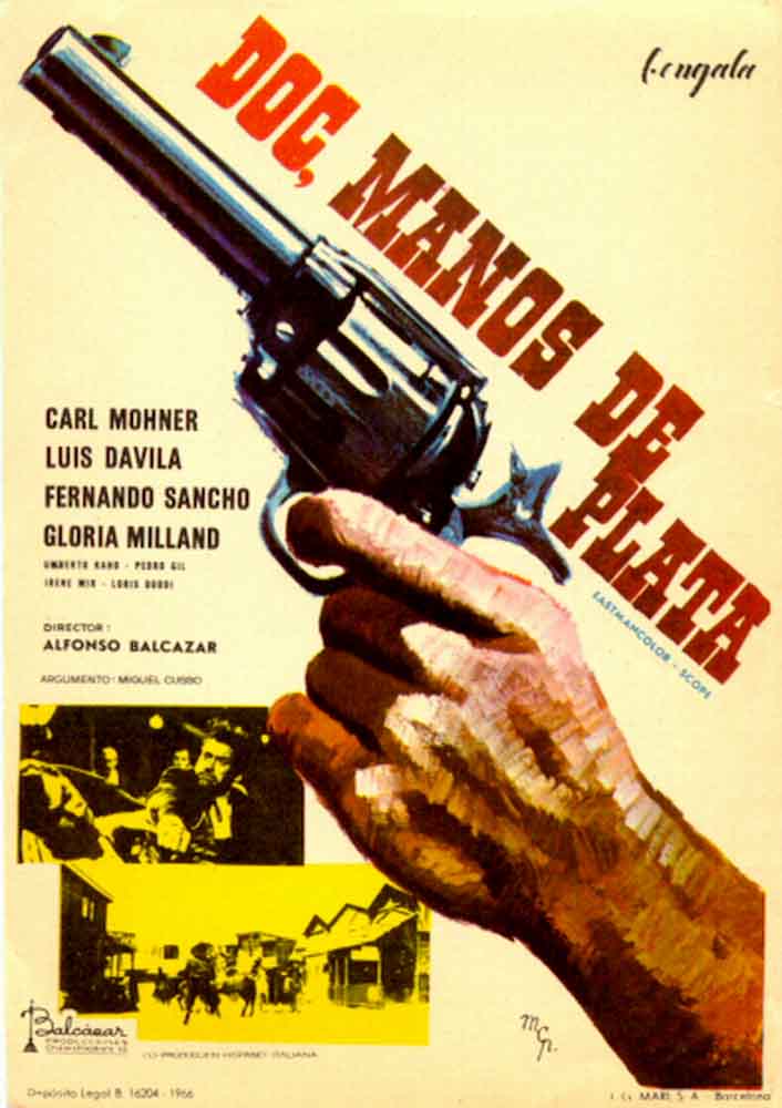 Un colt pour Mc Gregor . L'uomo dalla pistola d'oro . 1965 . Alfonso Balcazar  1966-d10