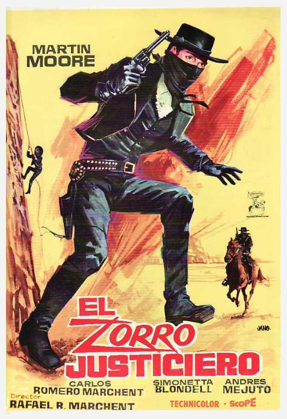 Zorro le justicier ( E continuavano a Chiamarlo Figlio di… ) –1970- Rafael ROMERO MARCHENT 1969_e11