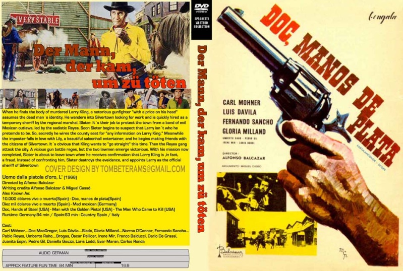 Un colt pour Mc Gregor . L'uomo dalla pistola d'oro . 1965 . Alfonso Balcazar Der_ma10
