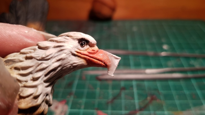 Amerikanischer Weißkopf Seeadler,  Dipinto A Mano / ohne Maßstab Img-2028