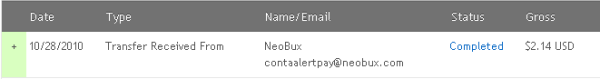 الموقع الشهير NeoBux + اثبات الدفع شخصي شاطرالمزيد!  المزيد!  استعرض المواضيع الجديدة منذ آخر زيارة  Prof_f10