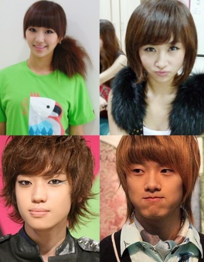 trop de visage semblables parmi les idoles de K-pop?  Kpop210