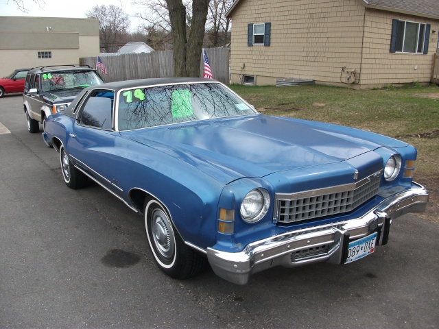 1974 Monte Carlo For Sale 74mont11