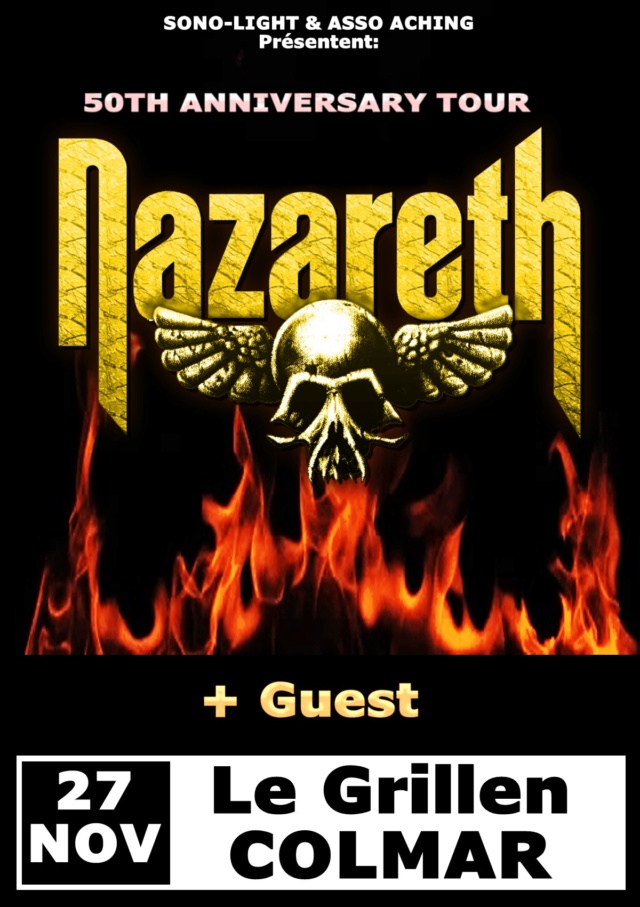 NAZARETH le 27 NOVEMBRE 2018 Au Grillen de Colmar Nazare10