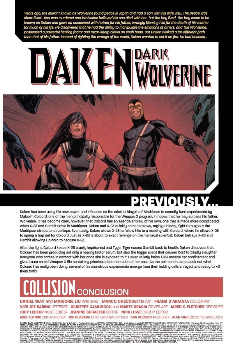 Daken: Dark Wolverine #9 Prv85634