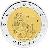 prévision 2012 Bavière 2euro211