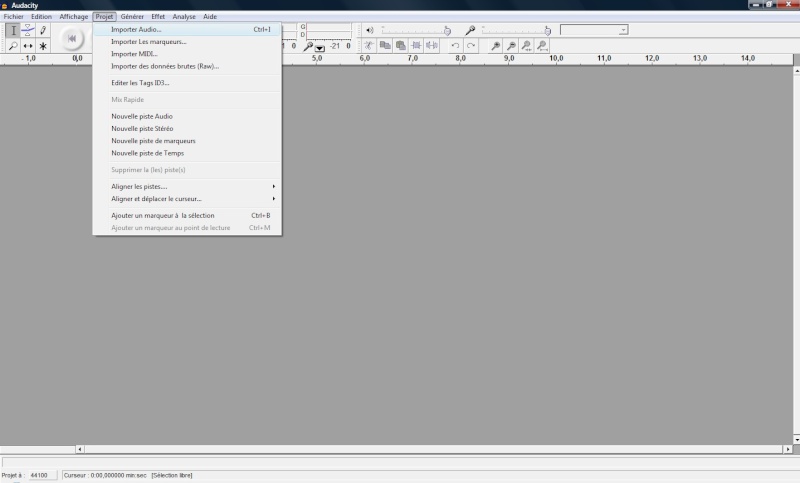 S'enregistrer (avec Audacity) Audaci11