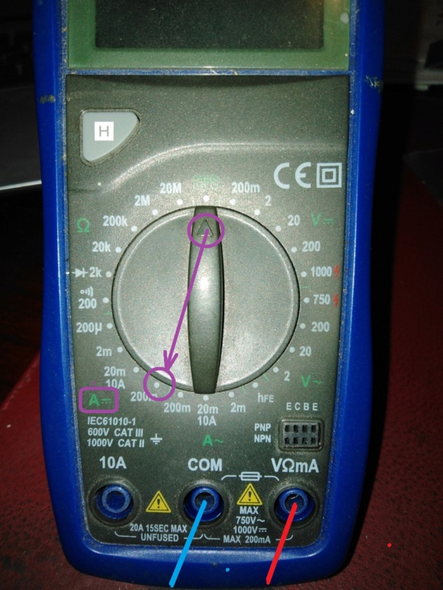 Utiliser un multimètre en Ampèremètre Img_2012