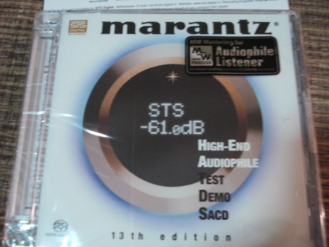Marantz  Cd 13th edition for hi-fi testing Dsc03511