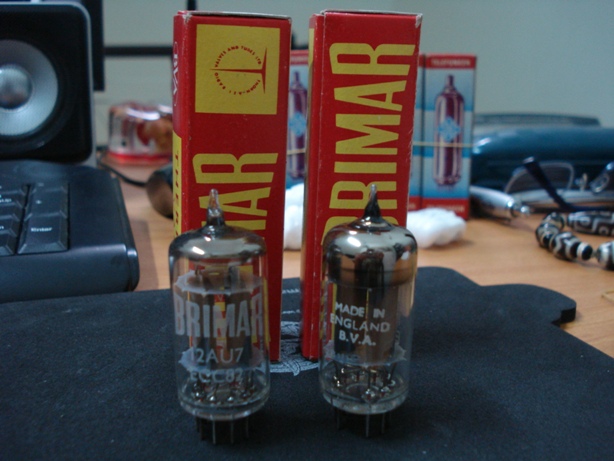 Brimar tubes Ecc82 or 12AU7 vintage Dsc03620