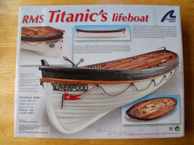 Artesania Latina RMS Titanic Lifeboat - Scale 1:35 Dscf0410