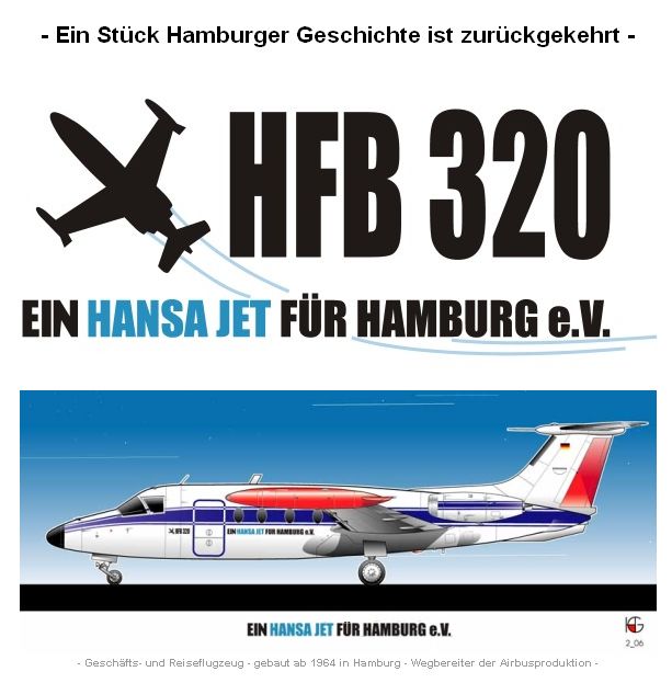 HFB 320 "Hansa- Jet" vom WHV in 1:72  FERTIG Hfb10