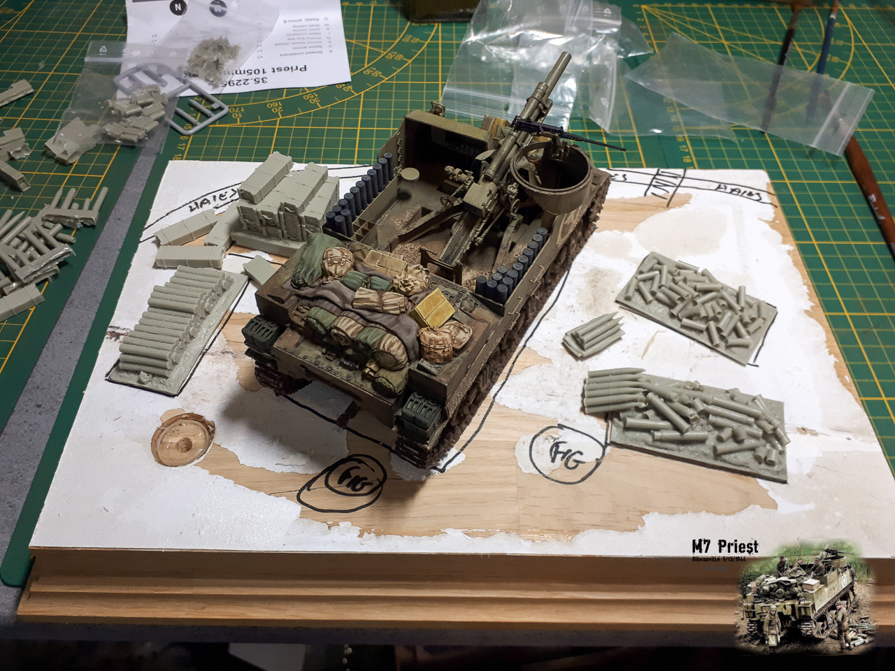 M7 Priest Ribeauvillé 9/12/1944 - Page 3 2018-127
