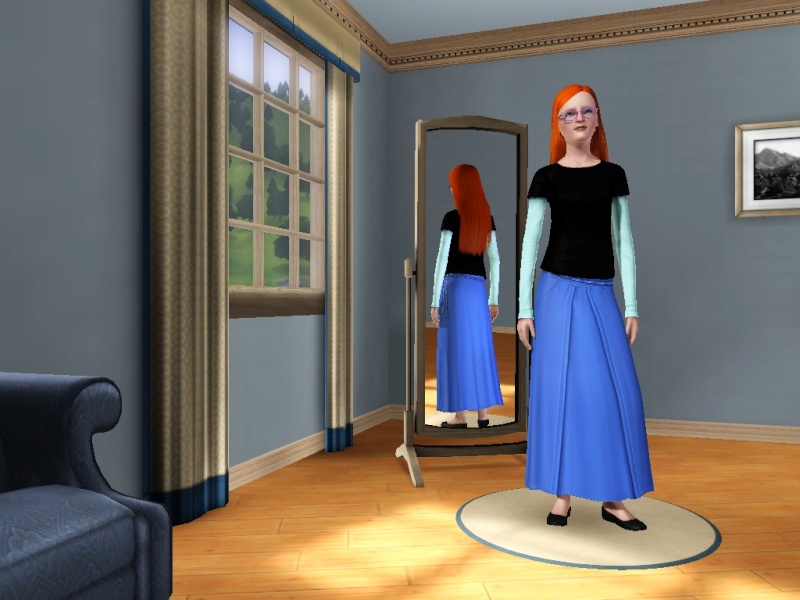 sims-self in Disney outfits Ariel_13