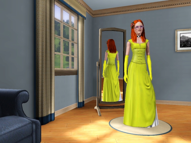 sims-self in Disney outfits Belle_11
