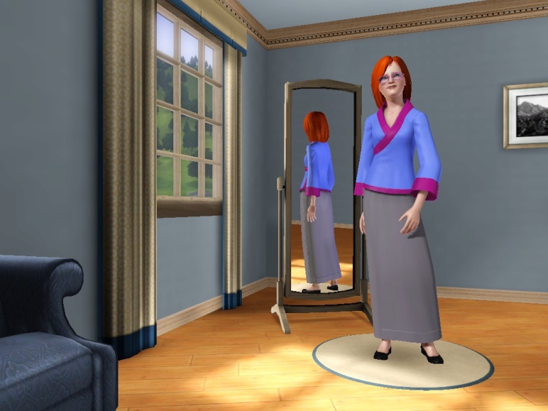 sims-self in Disney outfits Mulan_16