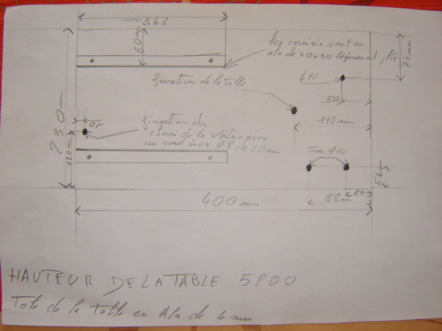 table de travail 00612