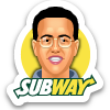 Subway Jared Fogle gains weight, and he is jewish 454-f310