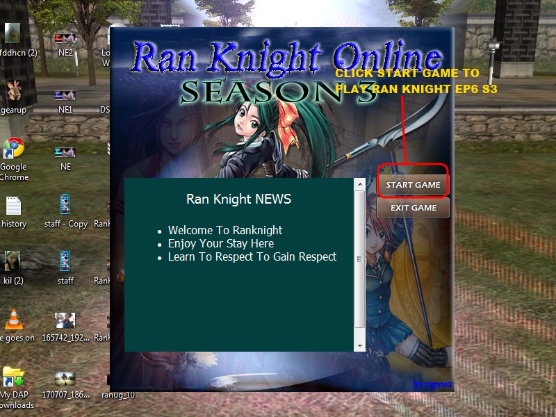 GUIDE HOW TO DOWNLOAD AND PLAY RAN KNIGHT WITH SS Step_u10