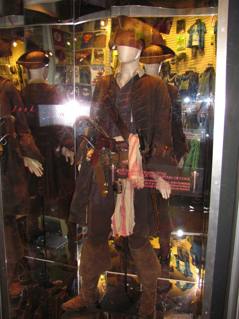 Jack Sparrow costume  on display at Hot Topic at Hollywood & Highland 56712111