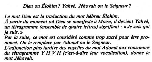 le nom de DIEU  dans l'histoire profane  Bible-12