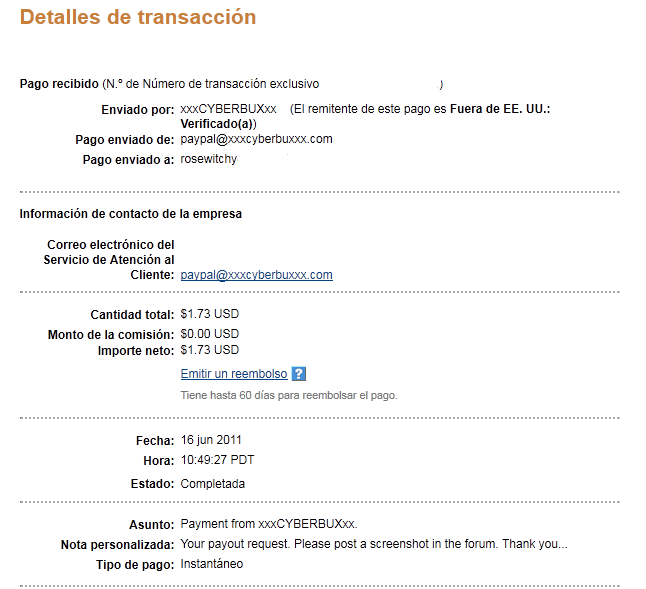 Second payment too. Sin_ta10