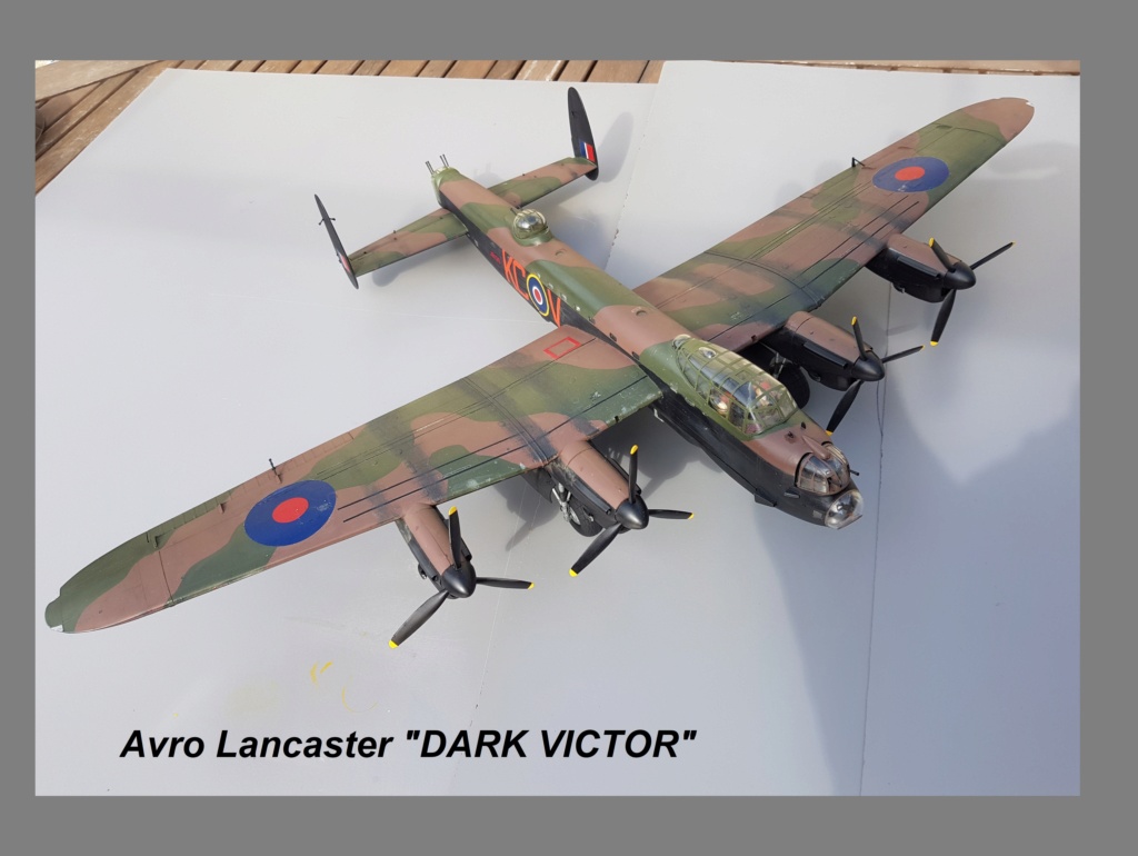 (VITRINE PROJET AA) Grand slam bomber Lancaster 1/48 20210371