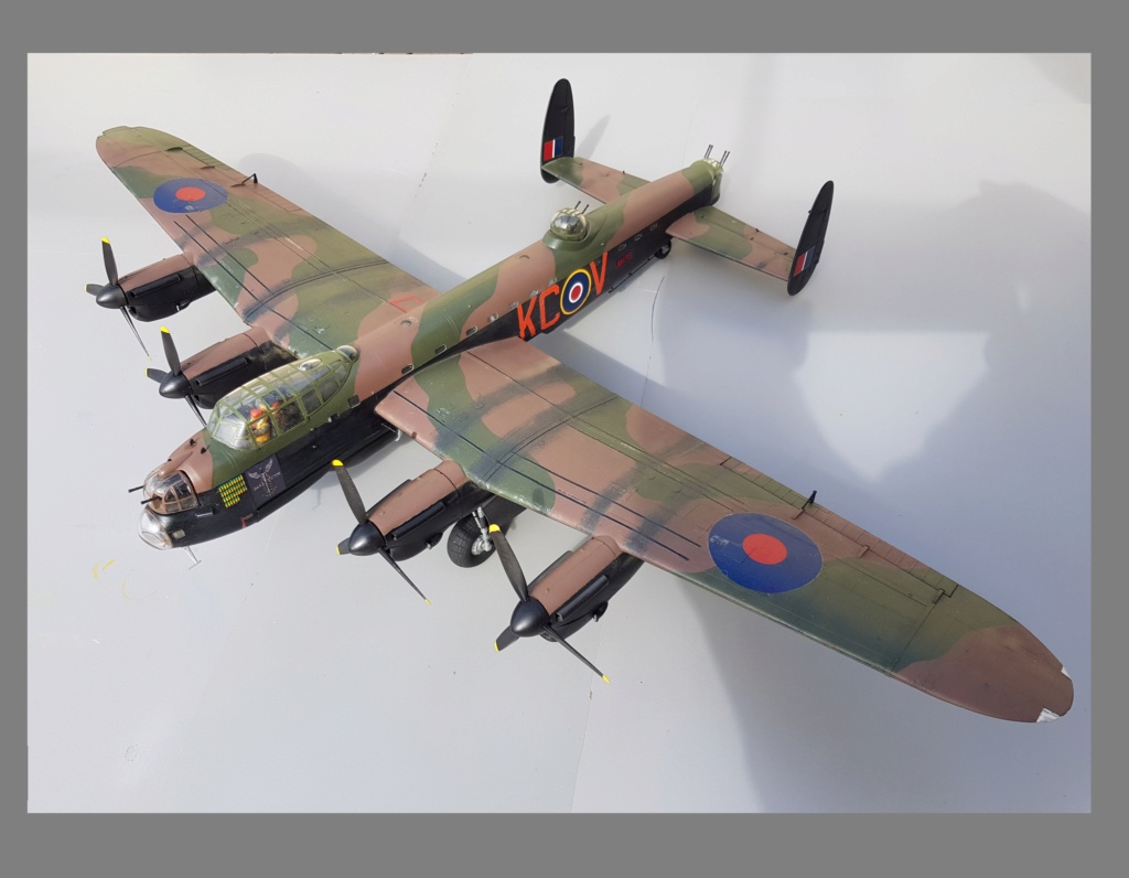 (VITRINE PROJET AA) Grand slam bomber Lancaster 1/48 20210372