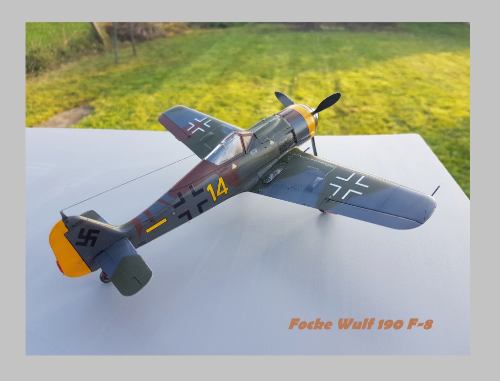 Focke Wulf  190 F-8 Eduard Weekend Edition  1/48ème  20211306