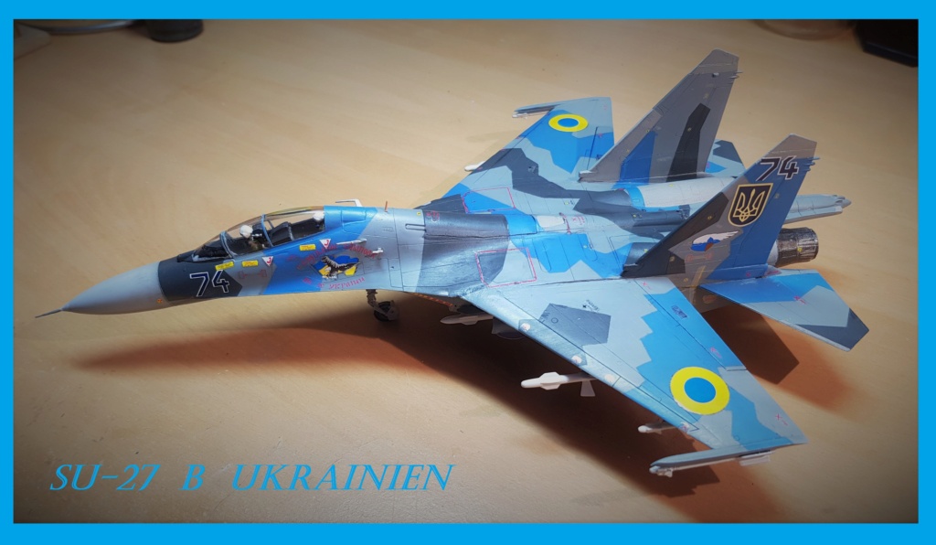 SU 27  Flanker biplace Heller au 1/72 ème  20221267