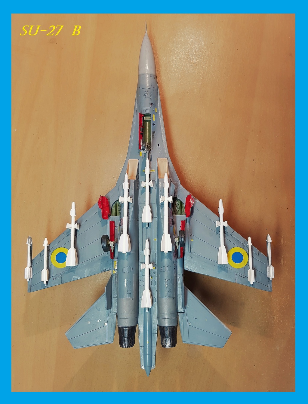 SU 27  Flanker biplace Heller au 1/72 ème  Copie11