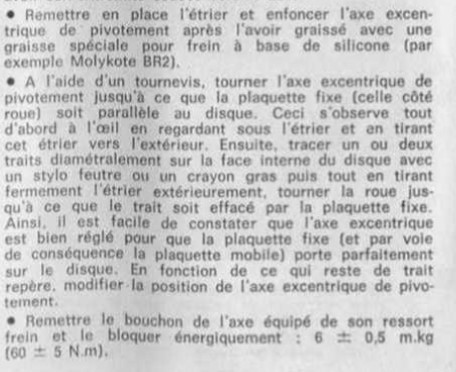 Frein avant ATE 38 qui merdoie (piston qui revient pas en place complètement) Frein10