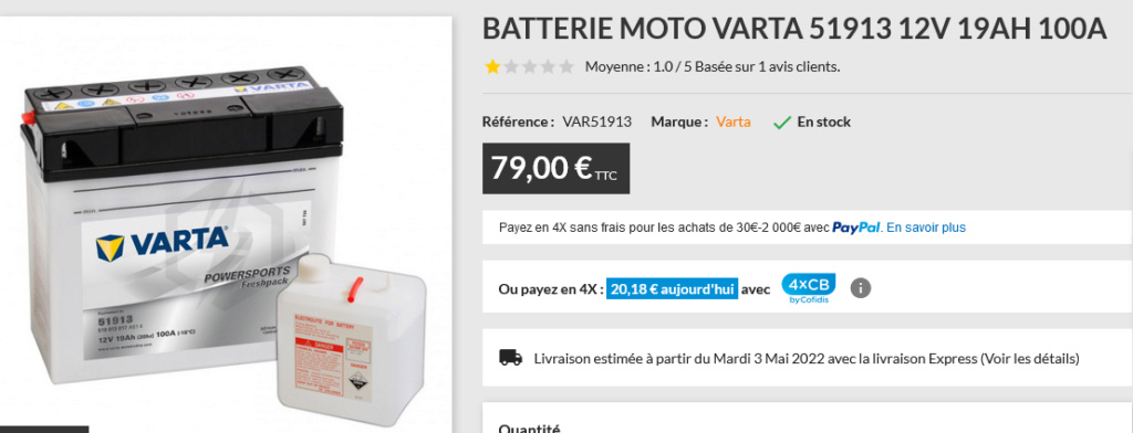 [batterie] Achat sur internet ? - Page 2 Scree304