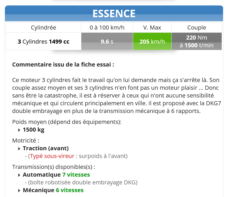 Moteur essence 1.8 BMW (F39) Scree928